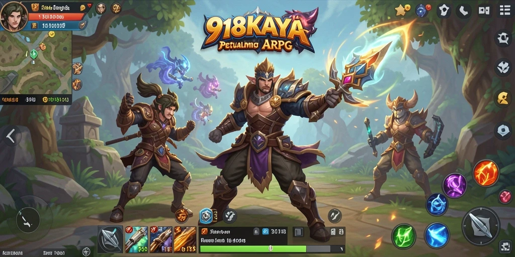 Tampilan menarik gameplay ARPG di <strong>918KAYA</strong> dengan petualangan seru.