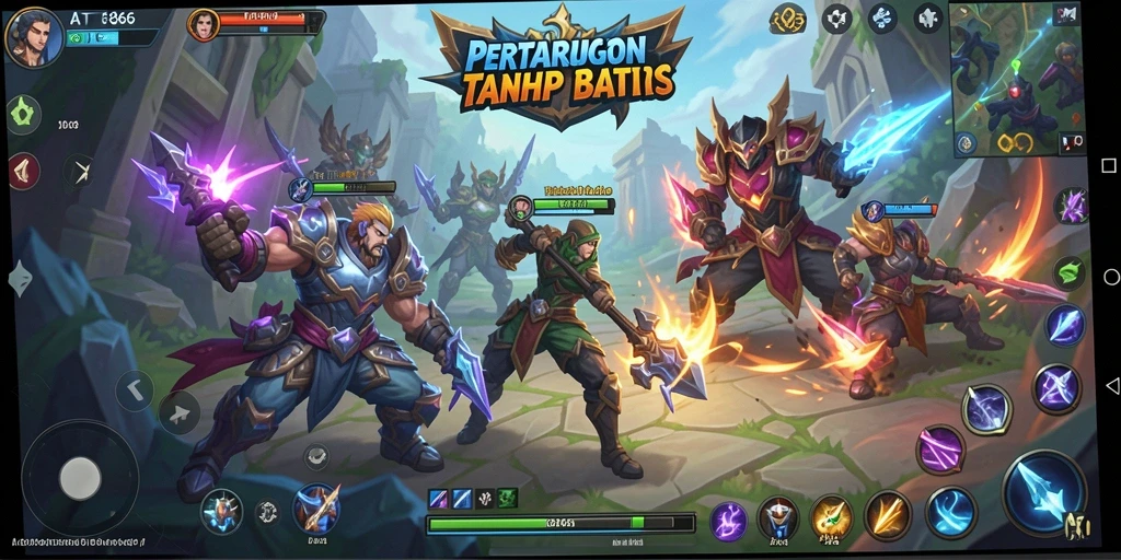 Tampilan gameplay epic dari AT866 yang memukau dan seru.