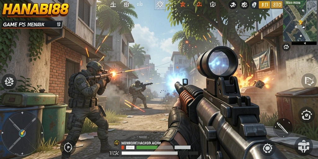 Tampilan menarik dari gameplay intens <strong>HANABI88</strong>.