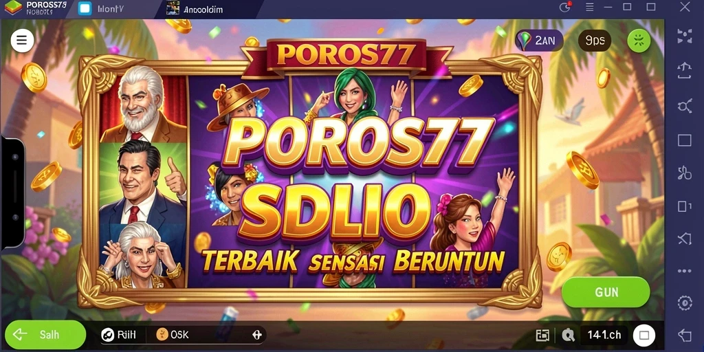 Screenshot gameplay Slot POROS77 menampilkan pengalaman bermain yang seru.