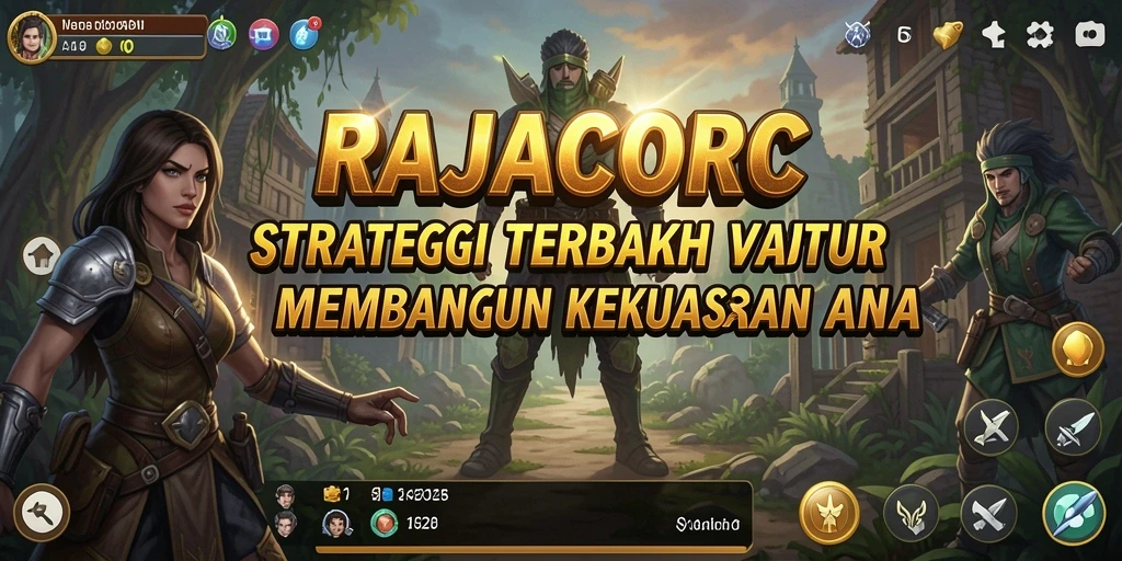 Tampilan gameplay <strong>RAJACORC</strong> yang mendebarkan dengan strategi cerdas.