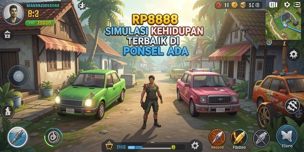 Gameplay seru dan interaktif dalam RP8888.