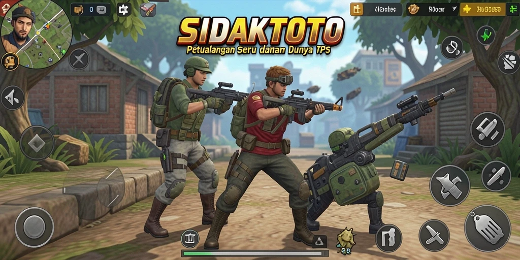 Tampilan gameplay yang mendebarkan dalam SIDAKTOTO.