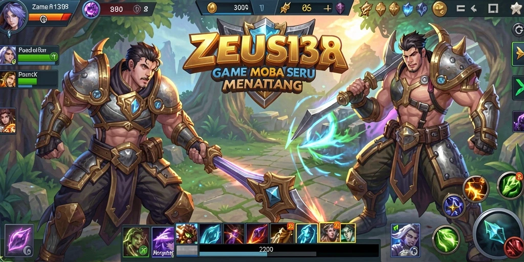 Tangkapan layar gameplay <strong>ZEUS138</strong> menunjukkan aksi seru dalam pertempuran tim.